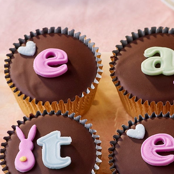 Easter Chocolate Sponge Fairy Cakes