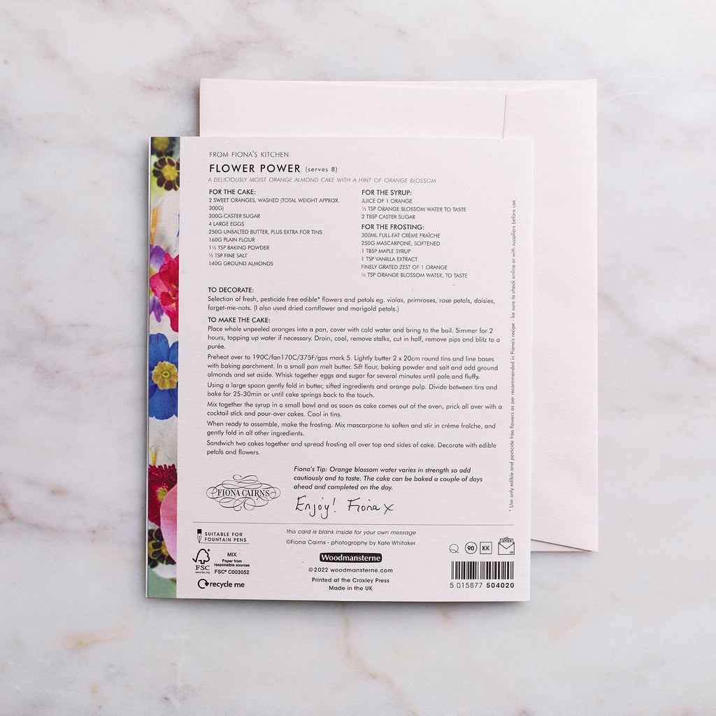 Flower Power Birthday Card