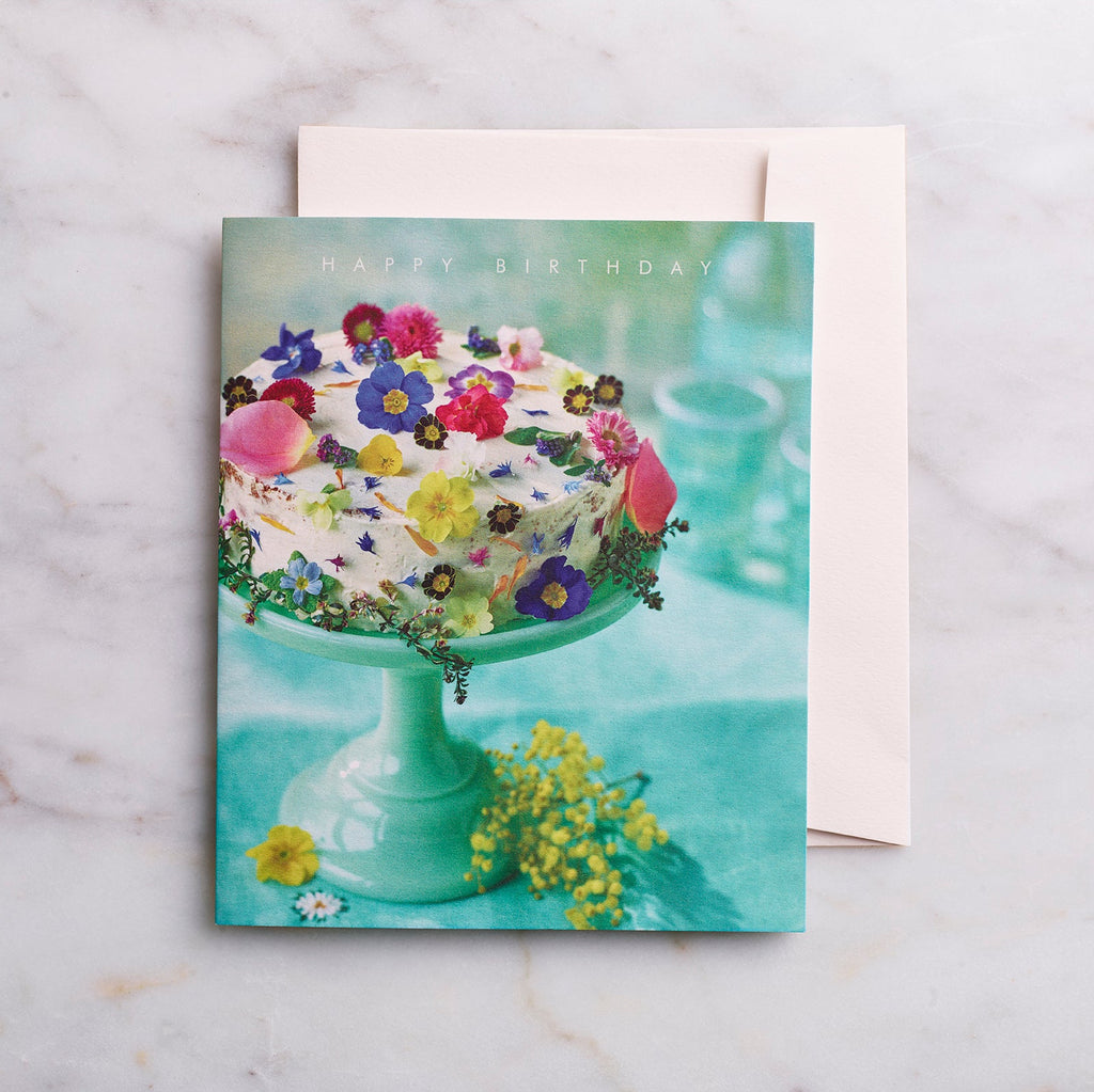 Flower Power Birthday Card