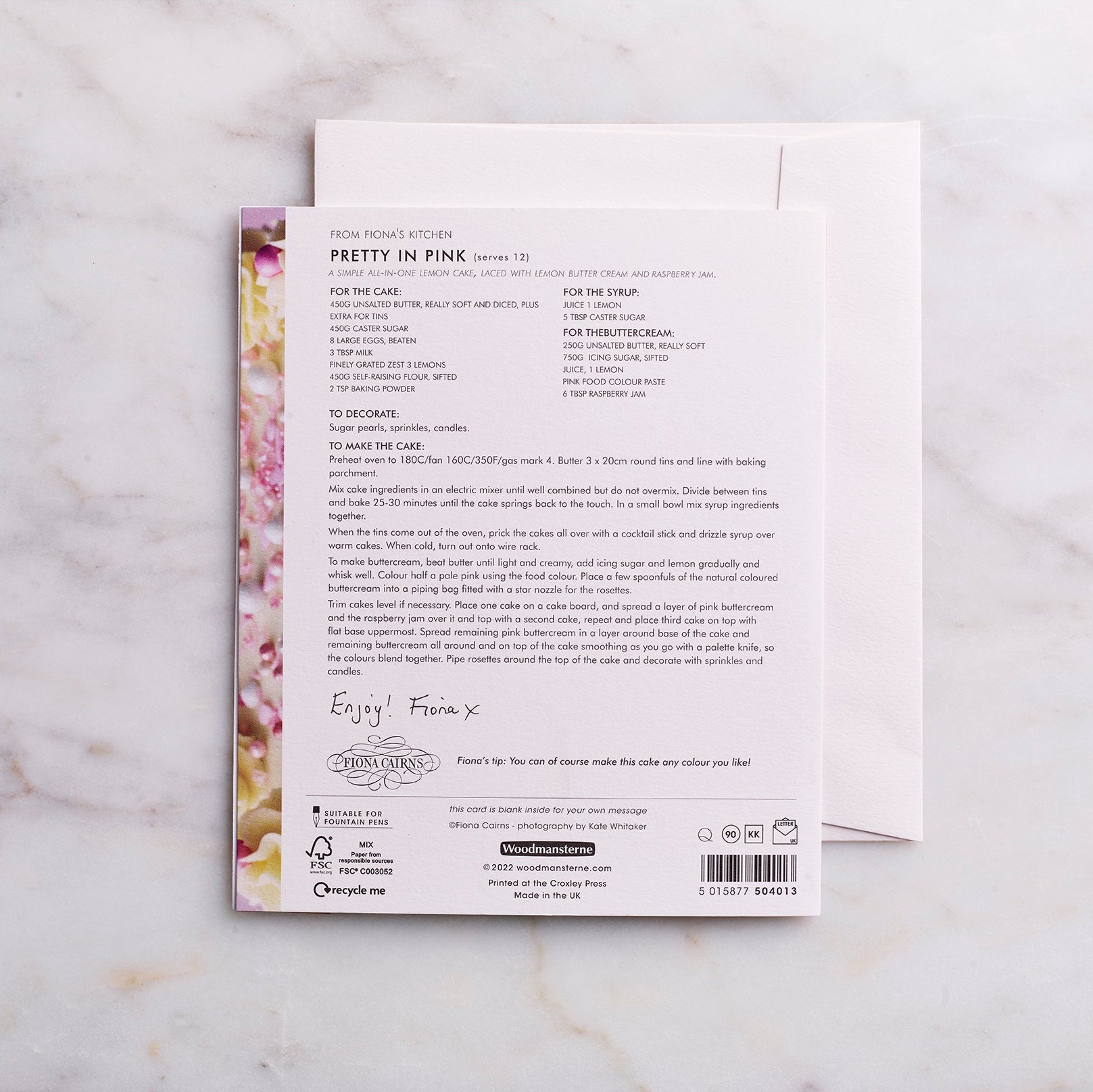 Pretty In Pink Birthday Card