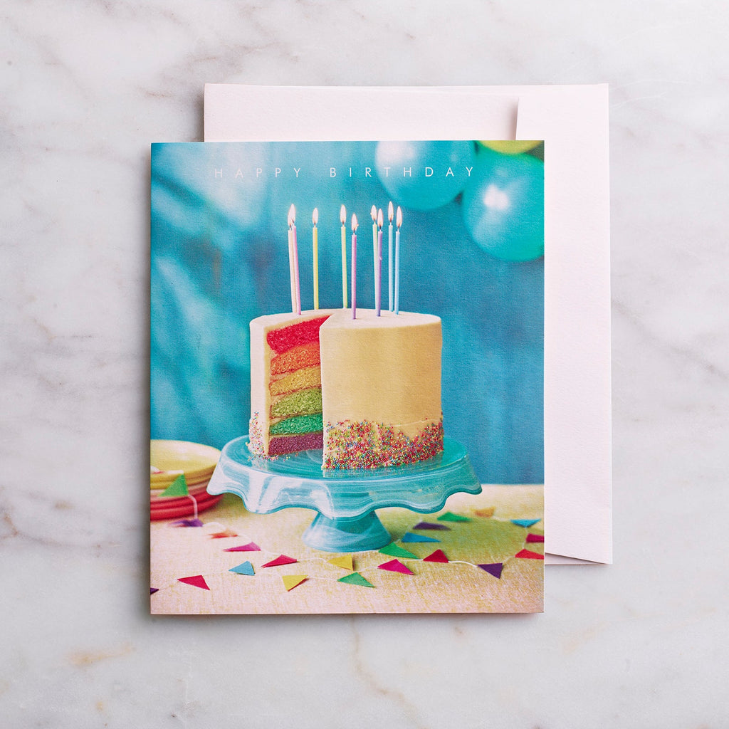 Over the Rainbow Birthday Card