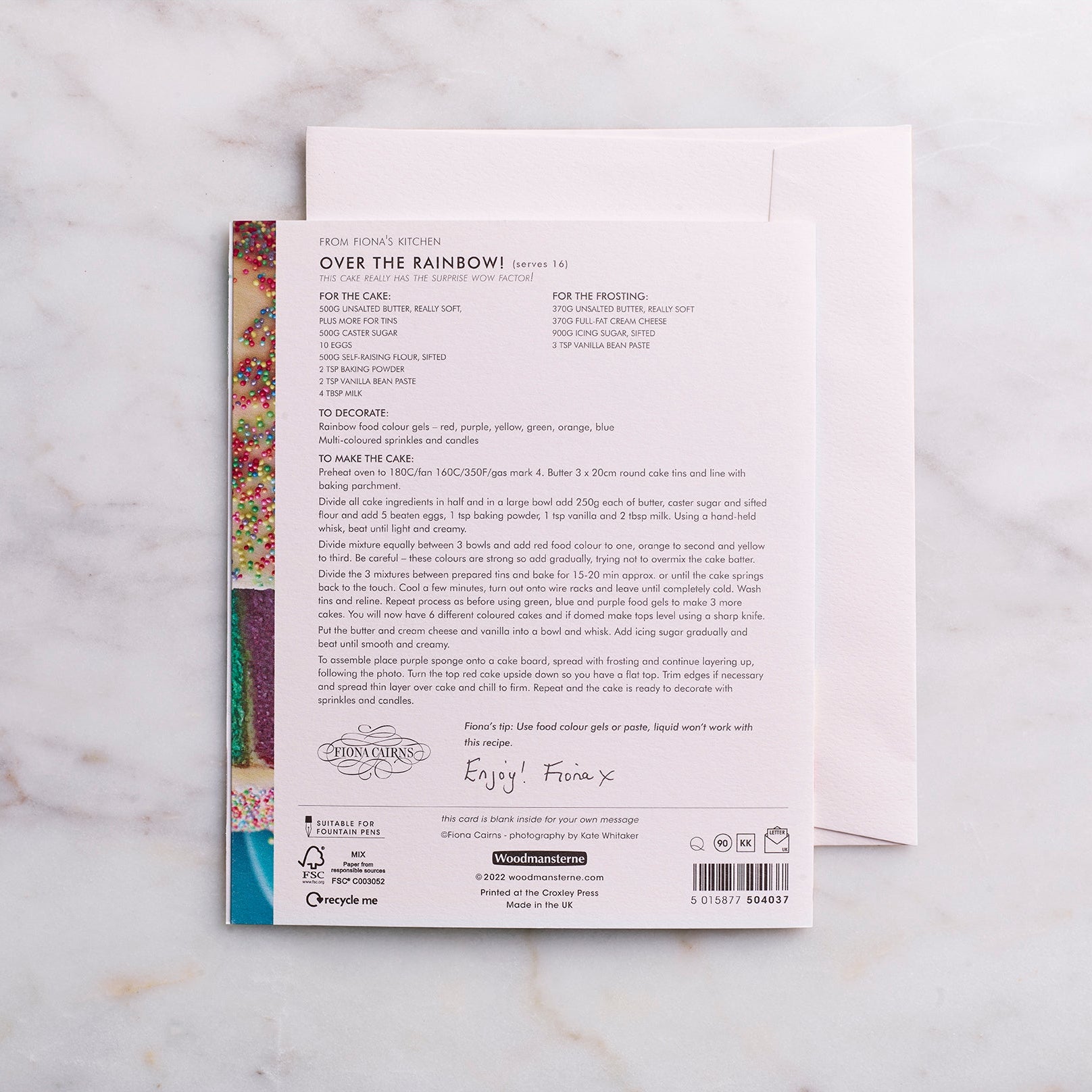 Over the Rainbow Birthday Card