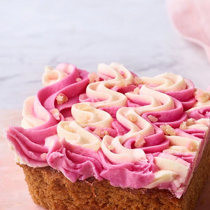 Rhubarb & Ginger Loaf Cake