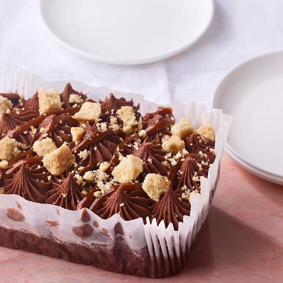 Chocolate Millionaire's Loaf Cake