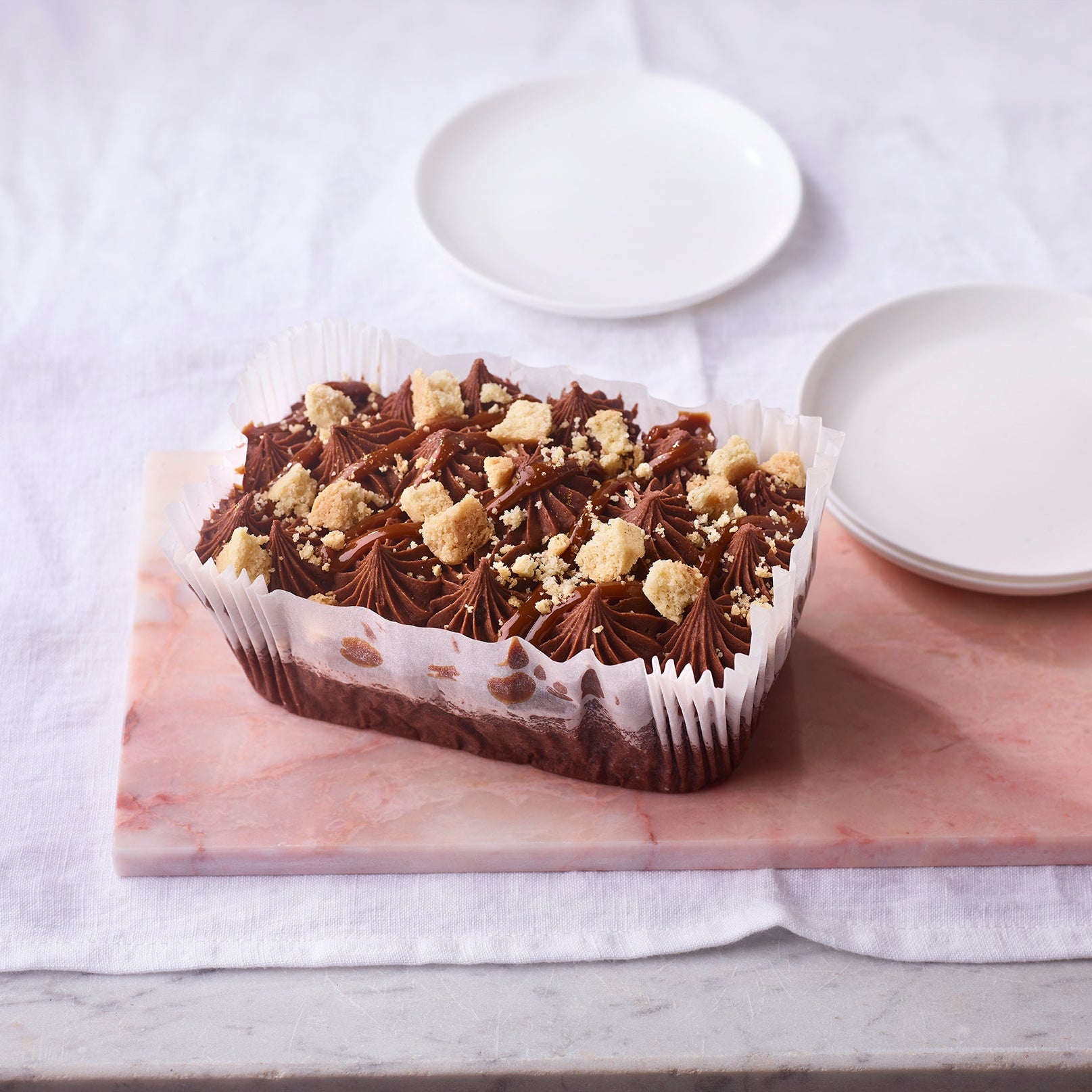 Chocolate Millionaire's Loaf Cake