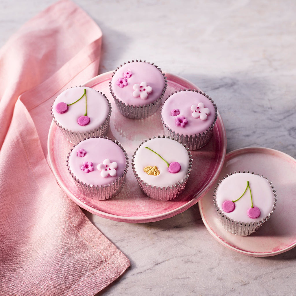 Cherry & Bumble Bee Fairy cakes