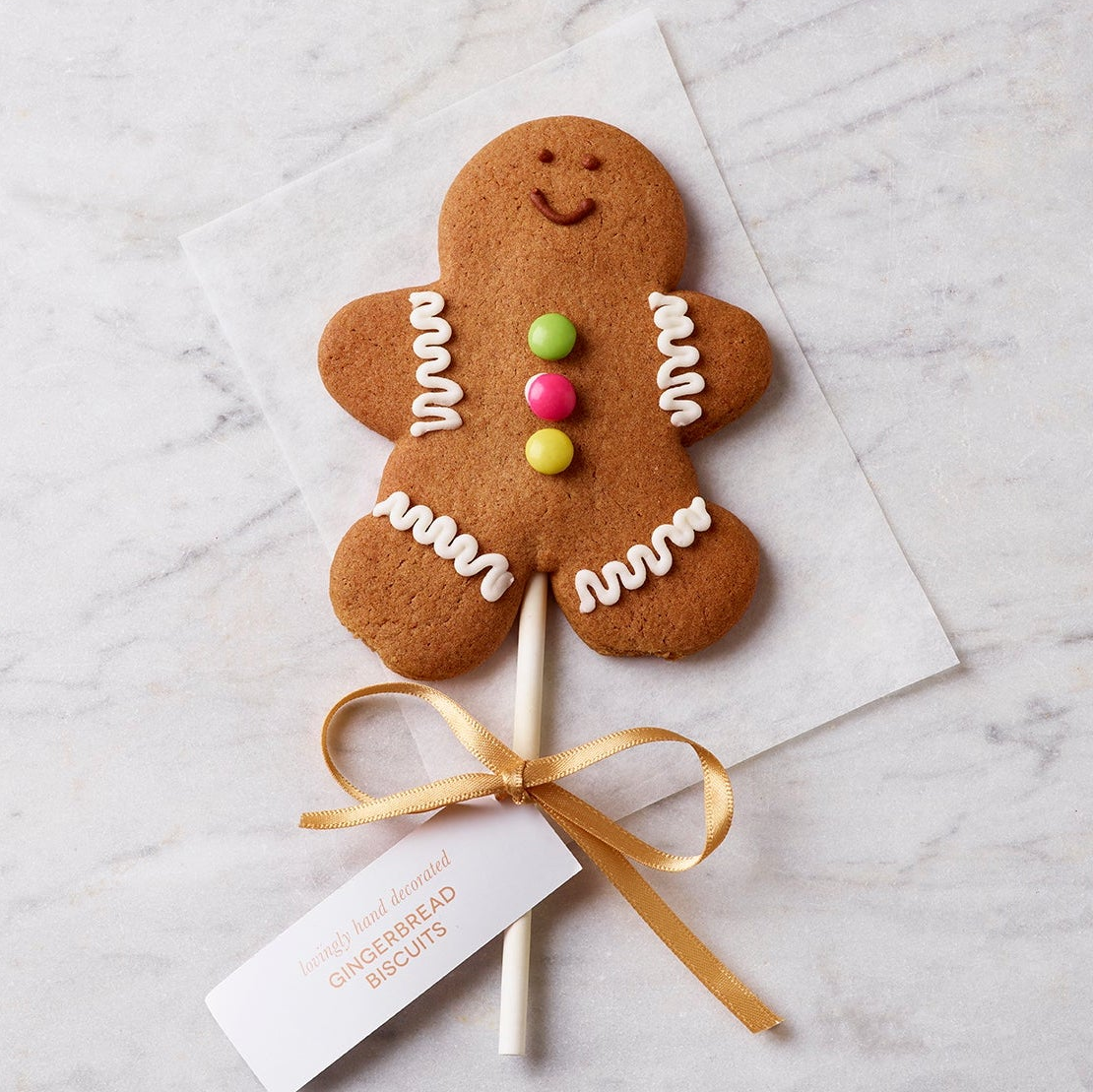 Gingerbread Man Lollipop