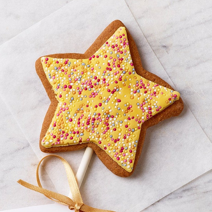 Gingerbread Star Lollipop