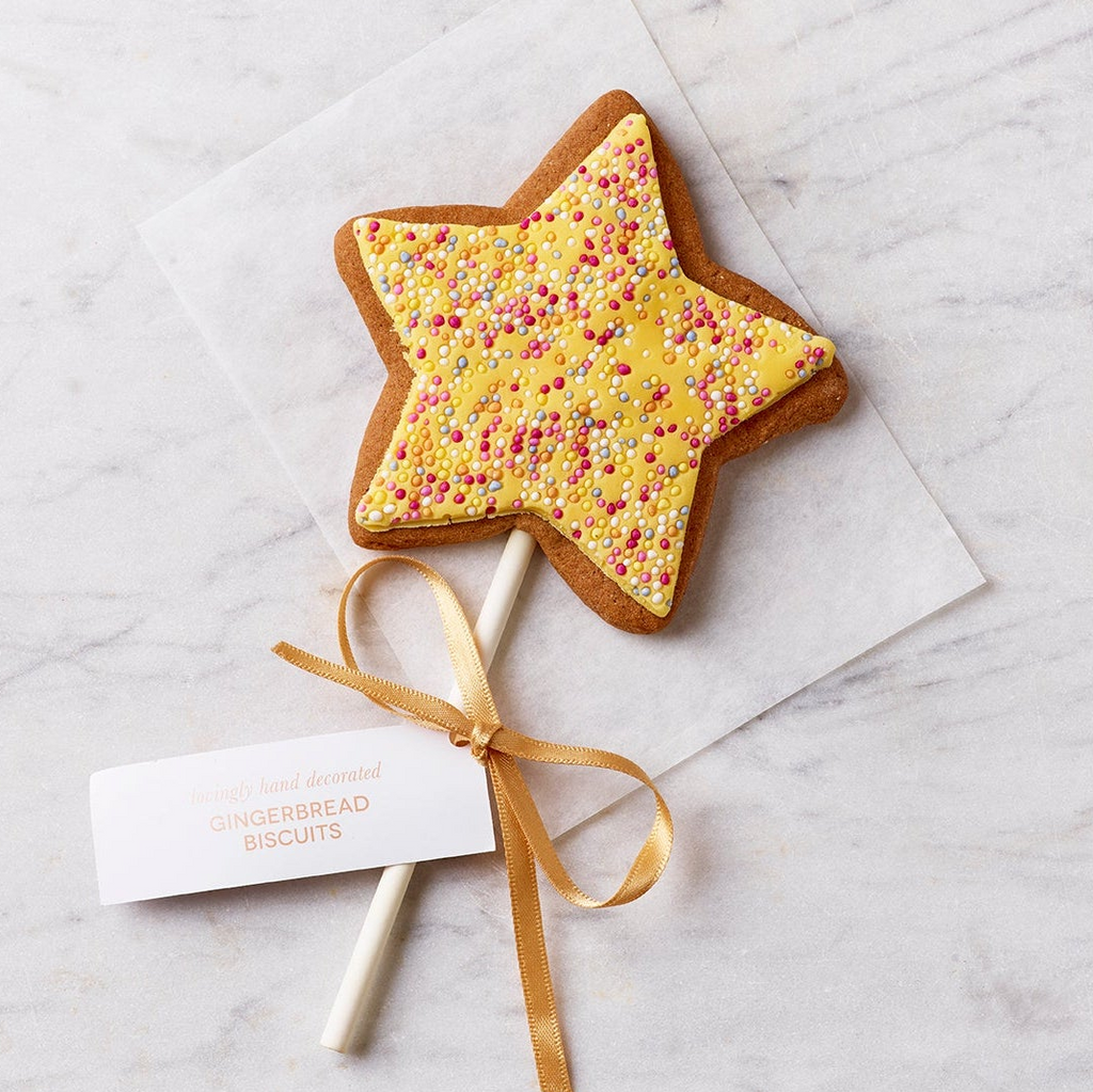 Gingerbread Star Lollipop