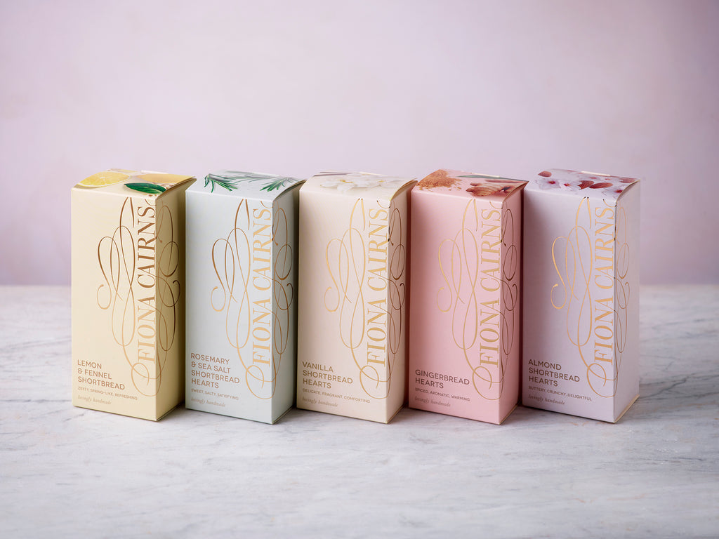 Fennel & Lemon Shortbread Hearts