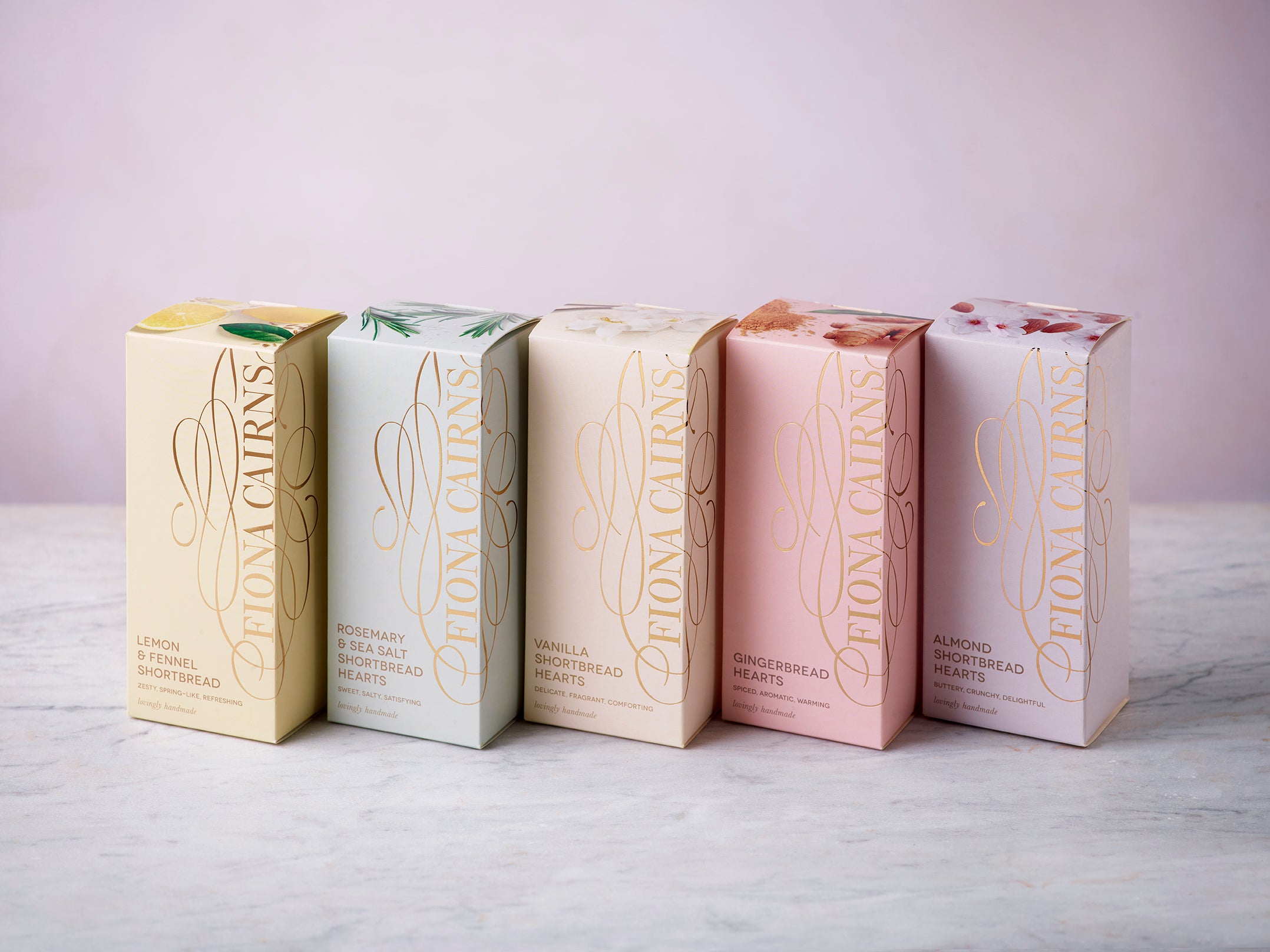 Fennel & Lemon Shortbread Hearts