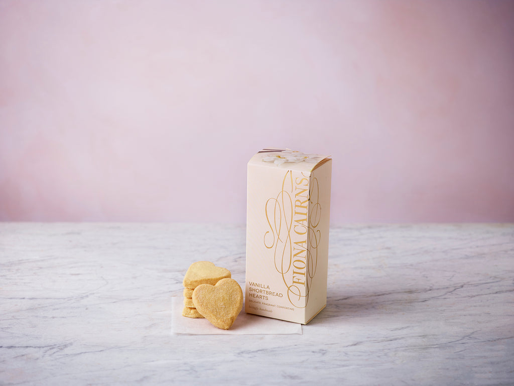 Vanilla Shortbread Hearts