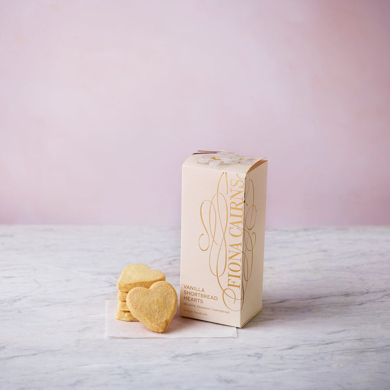 Vanilla Shortbread Hearts