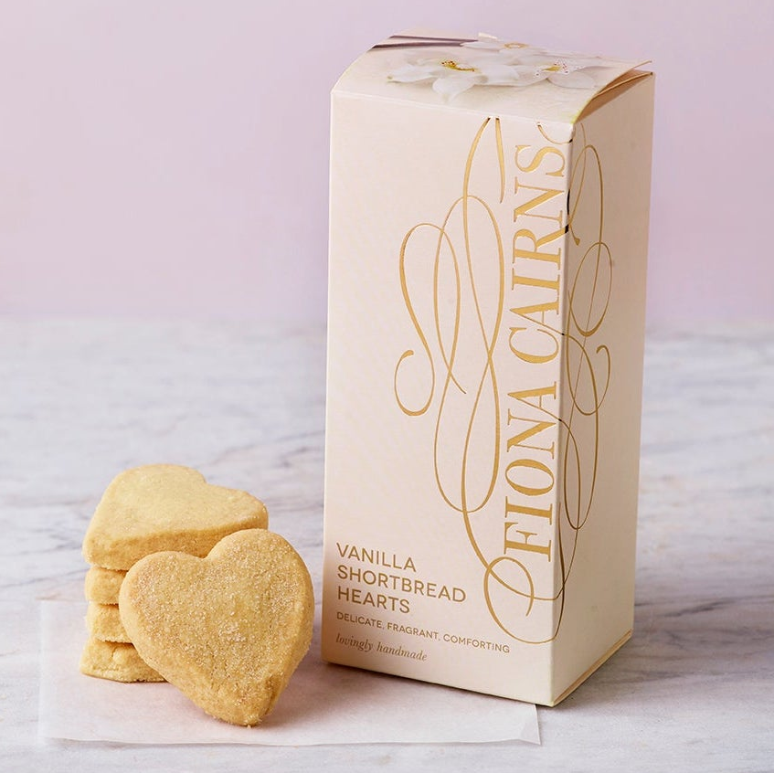 Vanilla Shortbread Hearts