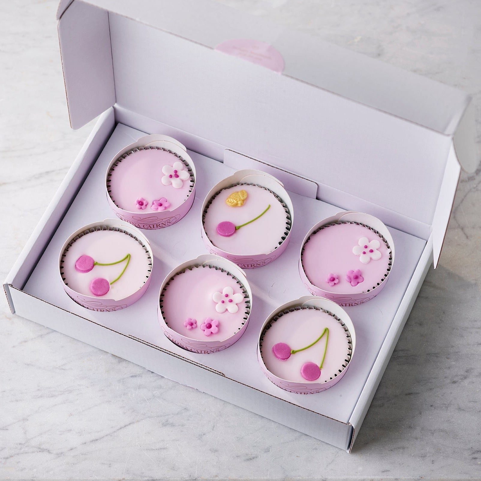 Cherry & Bumble Bee Fairy cakes