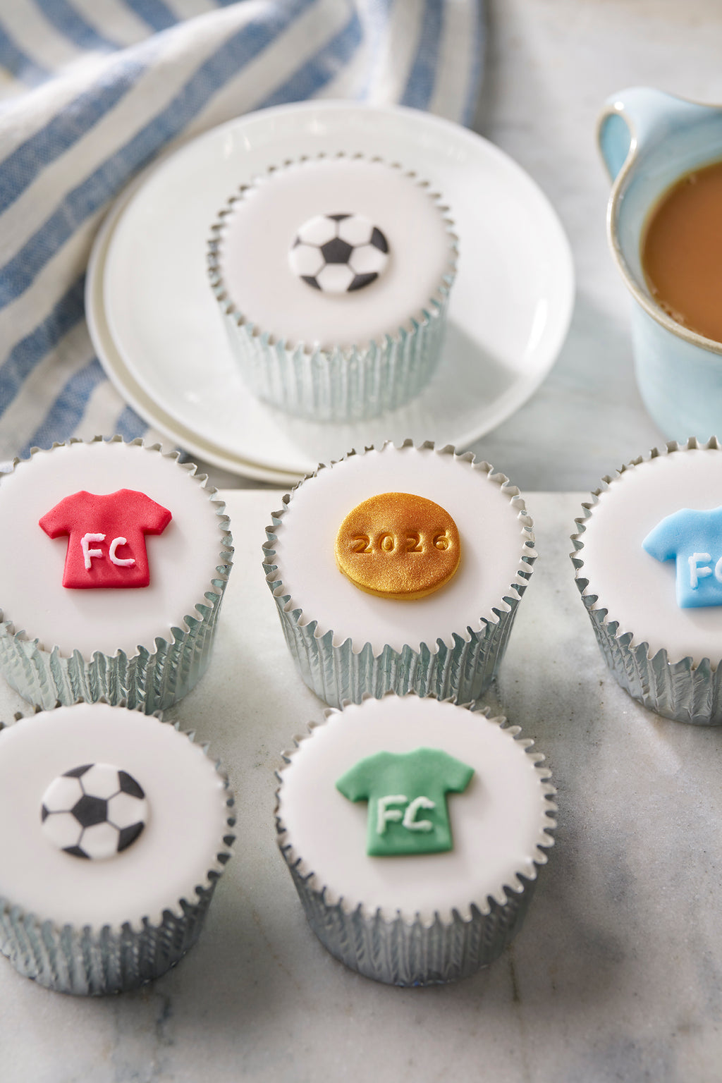 World Cup Fairy Cakes