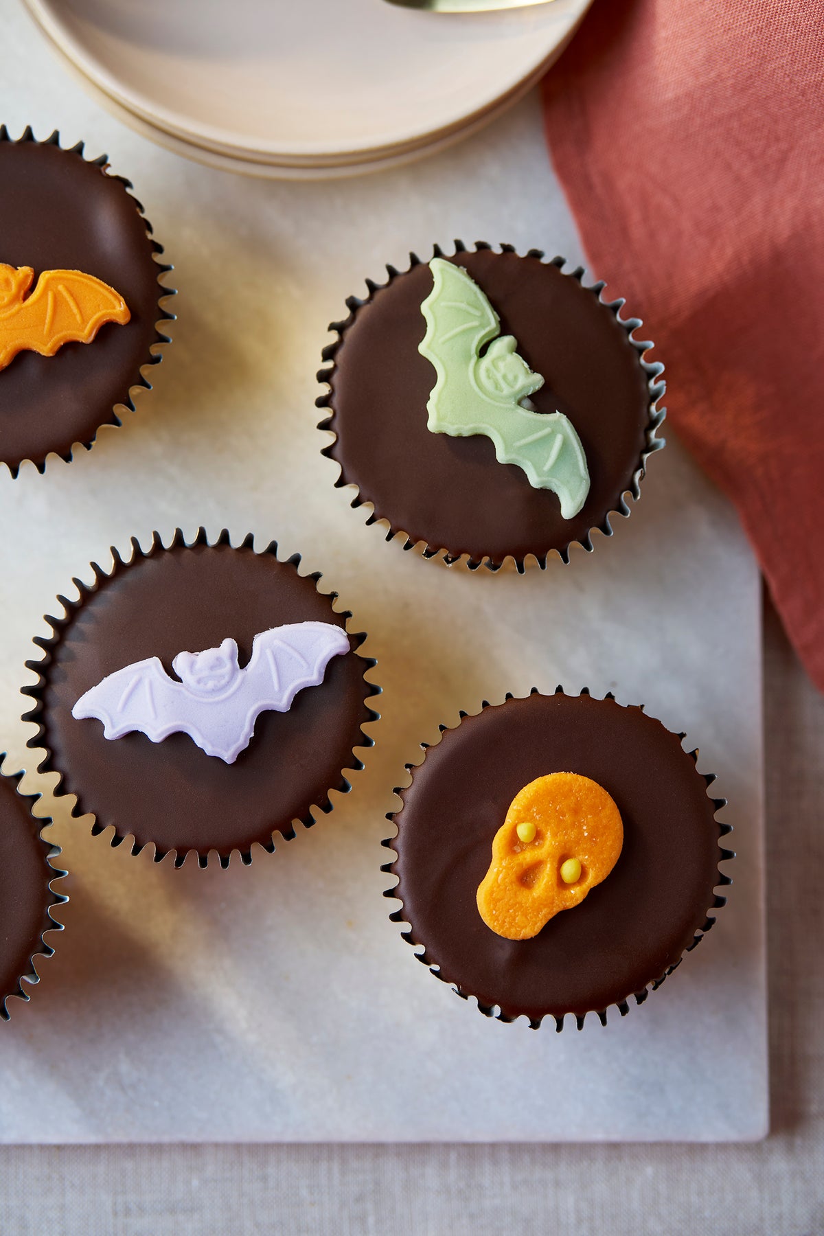 Halloween Chocolate Fairy Cakes