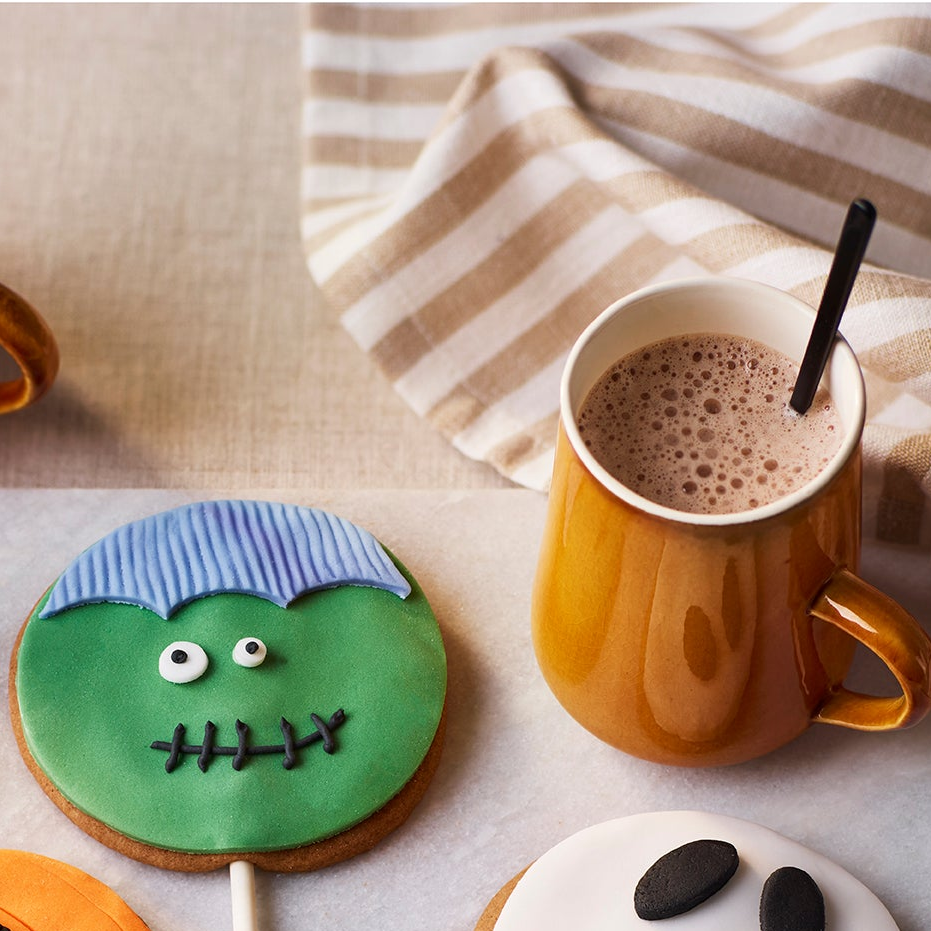 Gingerbread Frankenstein Lollipop