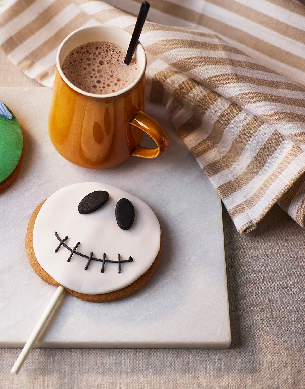 Gingerbread Skeleton Lollipop