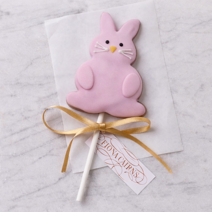 Gingerbread Bunny Lollipop