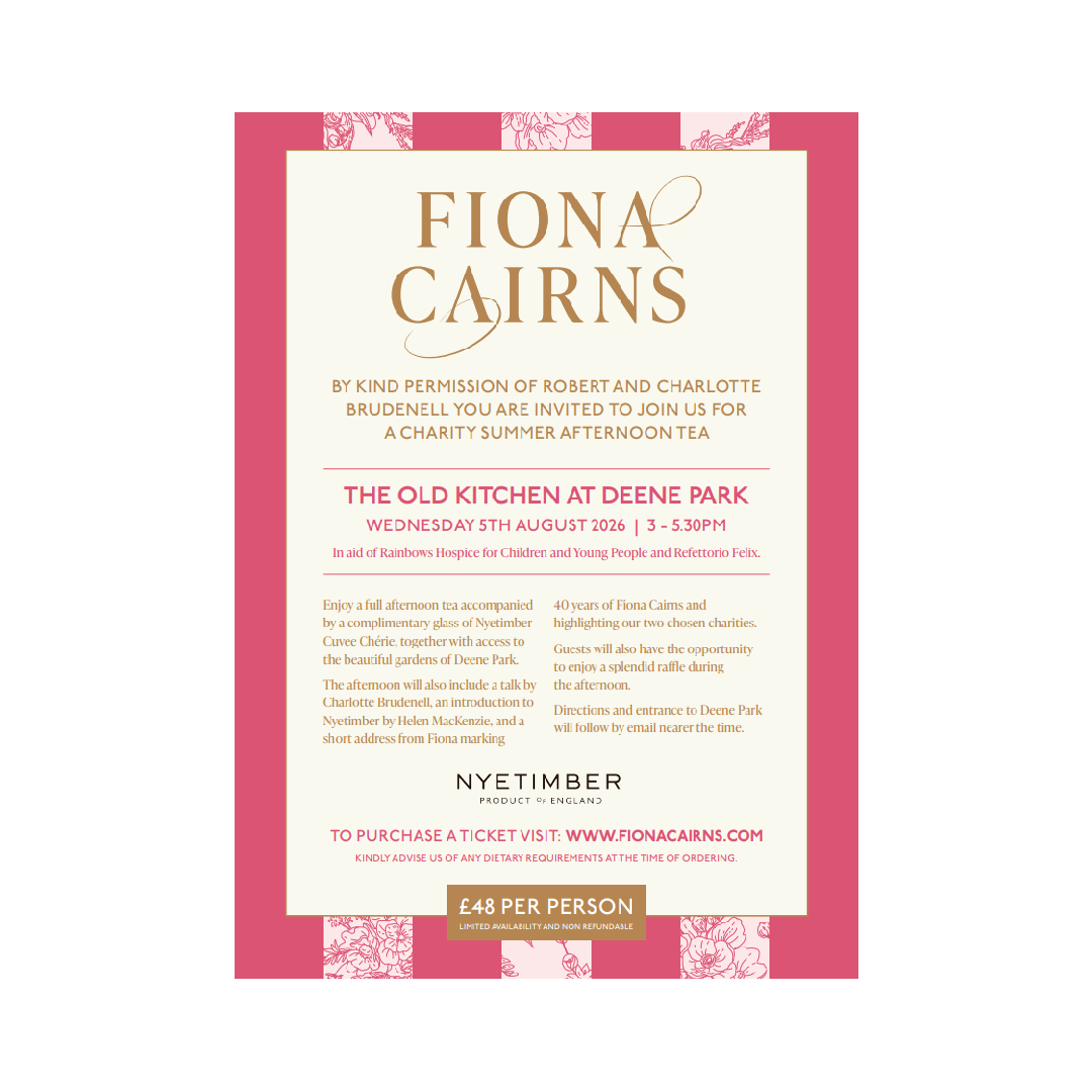 An Afternoon Tea Hosted by Fiona Cairns